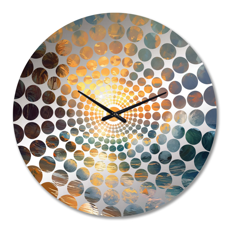Madalee - Horloge murale plage côtière, Grand