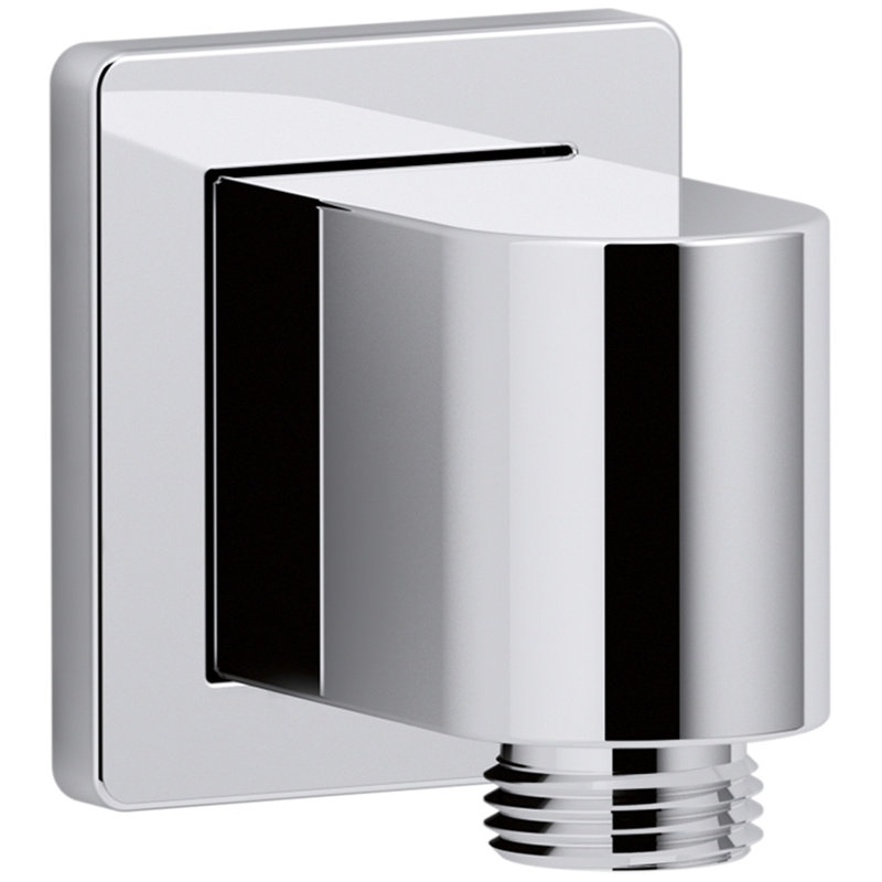 Awaken Wall-Mount Supply Elbow, Polished Chrome