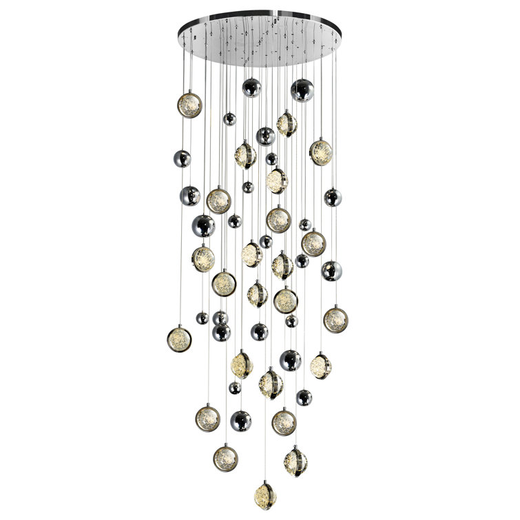 Balery 23 - Light Dimmable LED Sphere Chandelier