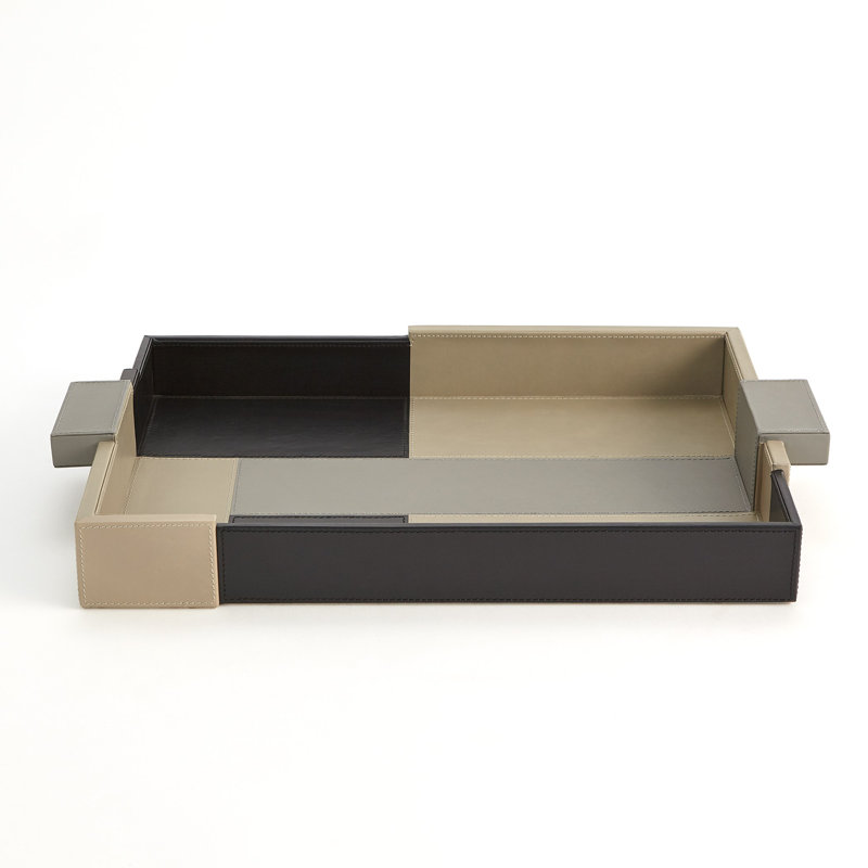 Piet Tri-Colour Coffee Table Tray