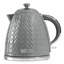 Argyle Grey Kettle & 4-Slice Toaster Set-125002204