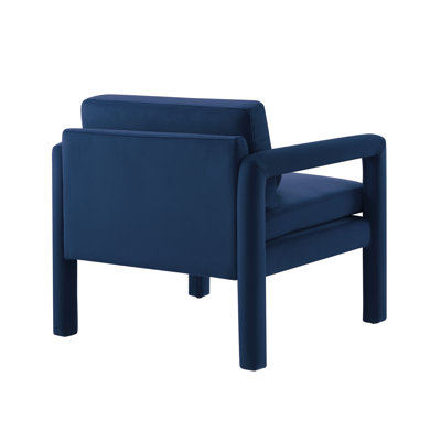Solaris Velvet Armchair