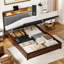 Structure de lit avec rangement DEL Livia-915436297