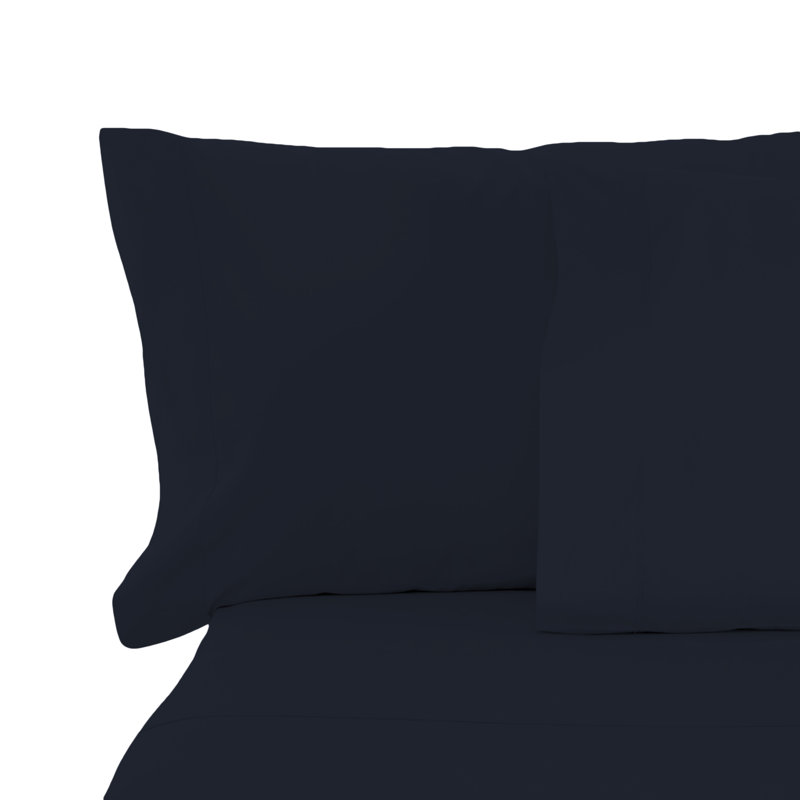 Taie d'oreiller en microfibre , Taies d'oreiller pour grand lit, Noir