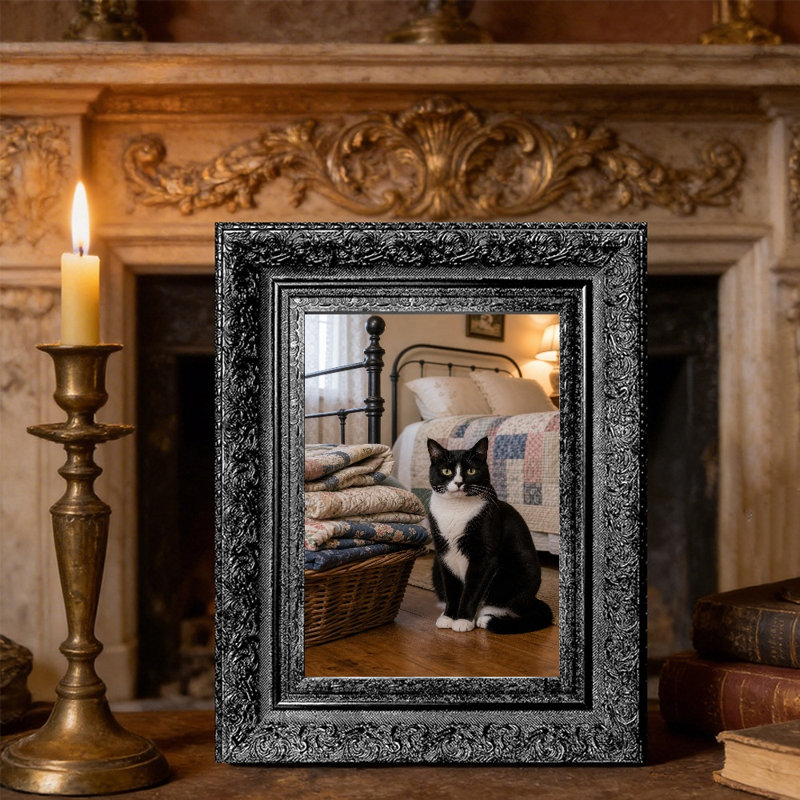 Cadre 1 photo noir raffiné pour photos et cadeaux de Noël 11 po x 14 po, Black, 1, 11" W x 14" H
