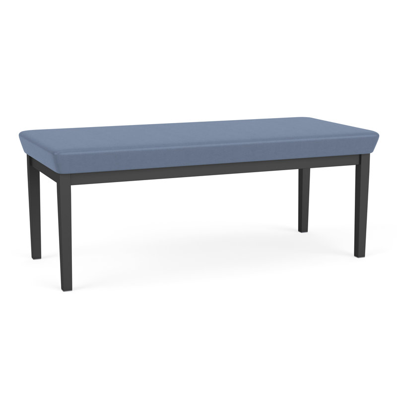 Banc en acier Lenox, Noir, noir, noir, noir, Fosse Sentry
