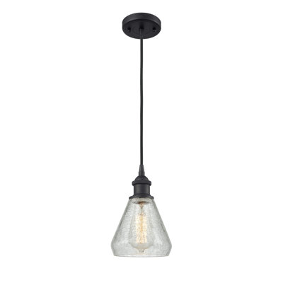 Luminaire suspendu en forme de cloche à 1 lumière Berlin