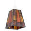 13 cm H Square Glass Pendant Shade ( Screw On )-1444296794