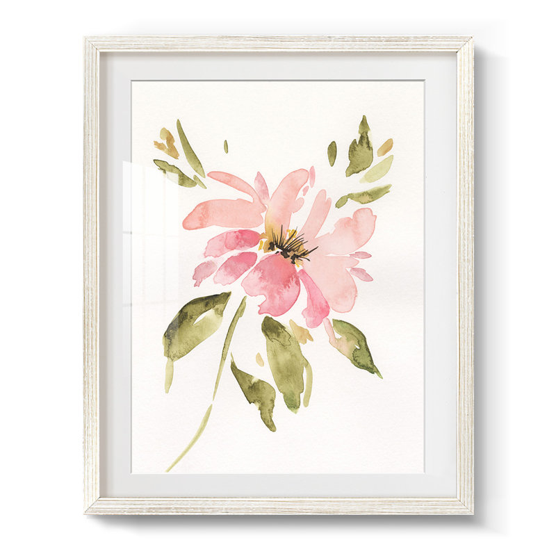 Chop III - Toile tendue avec châssis, H 28,5 po x l 20,5 po, Blanc