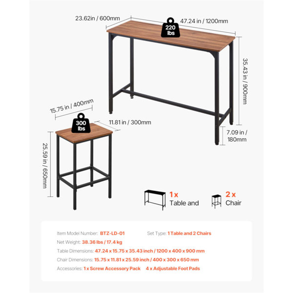 Dimensions du produit