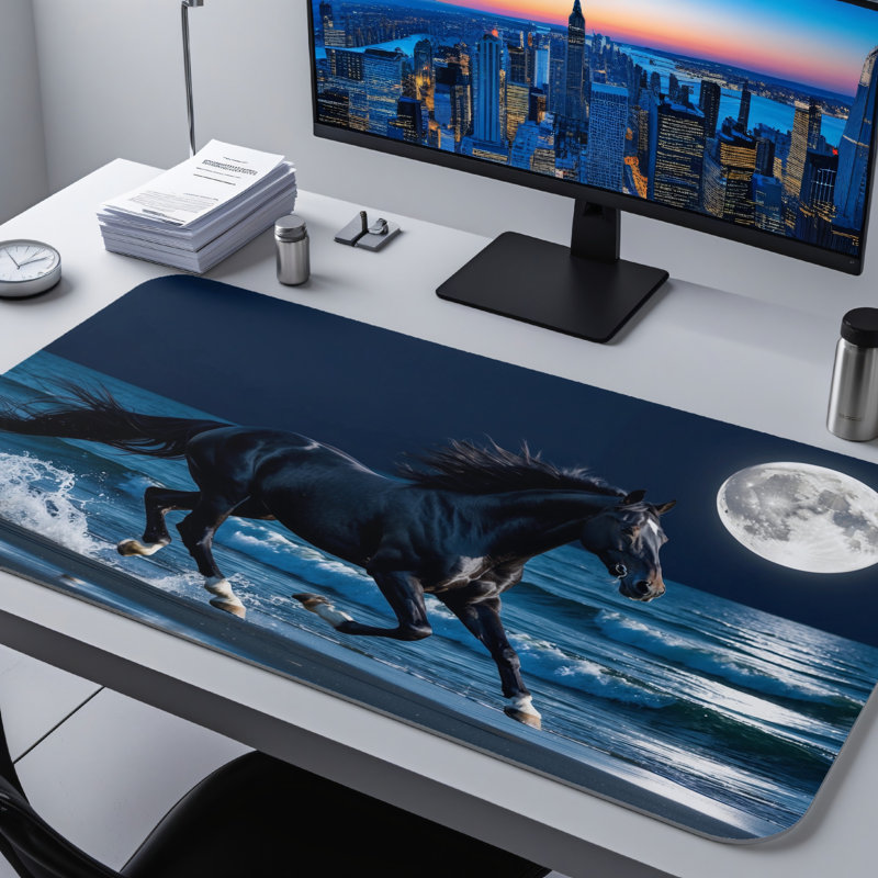 Polyester Desk Pad, 23.6x13.8