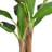 Artificial Tree with Pot Faux Banana Tree Fake Banana Tree 59.1" Green-1815050944