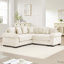 Canapé modulaire en velours côtelé 79,1 po Cloud-116743793