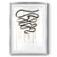 «Weeping Ribbon I», impression encadrée