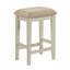 Ensemble de table de salle à manger à hauteur de comptoir moderne à deux tons 4pc