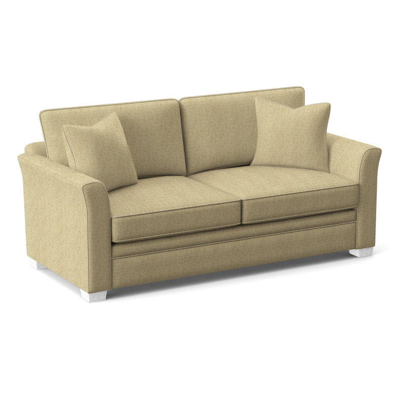 Bridgeport Upholstered 85'' Sofa, Basic Grey; 0317-83, Flax