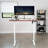 VIVO Single Motor Electric Desk with Push Button Memory Controller-97735792-112376704