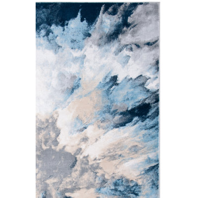 Tapis abstrait Estol Performance