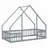 House-Shaped Floor Bed With Fence, Guardrails-3268796-3268794