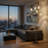 Eralia Nickel Floor Lamp
