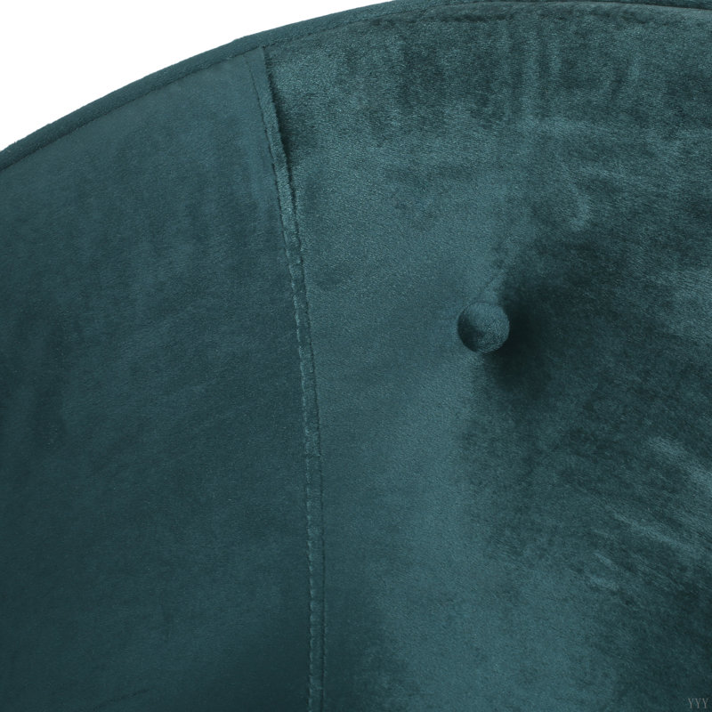 Chaise avec accoudoirs de salle à manger, Sarcelle