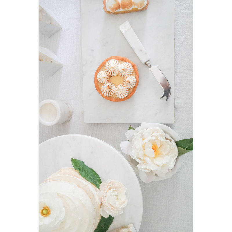 Mother Of Pearl Marble Marble Cheese Board
