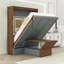 Lit escamotable en bois avec bureau-551205974