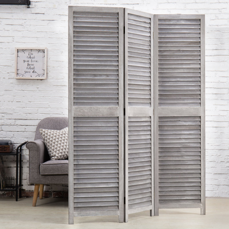 Cloison pliante 3 panneaux 54,25 "Feitoza