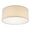 Abat-jour tambour en lin H 6,38 po