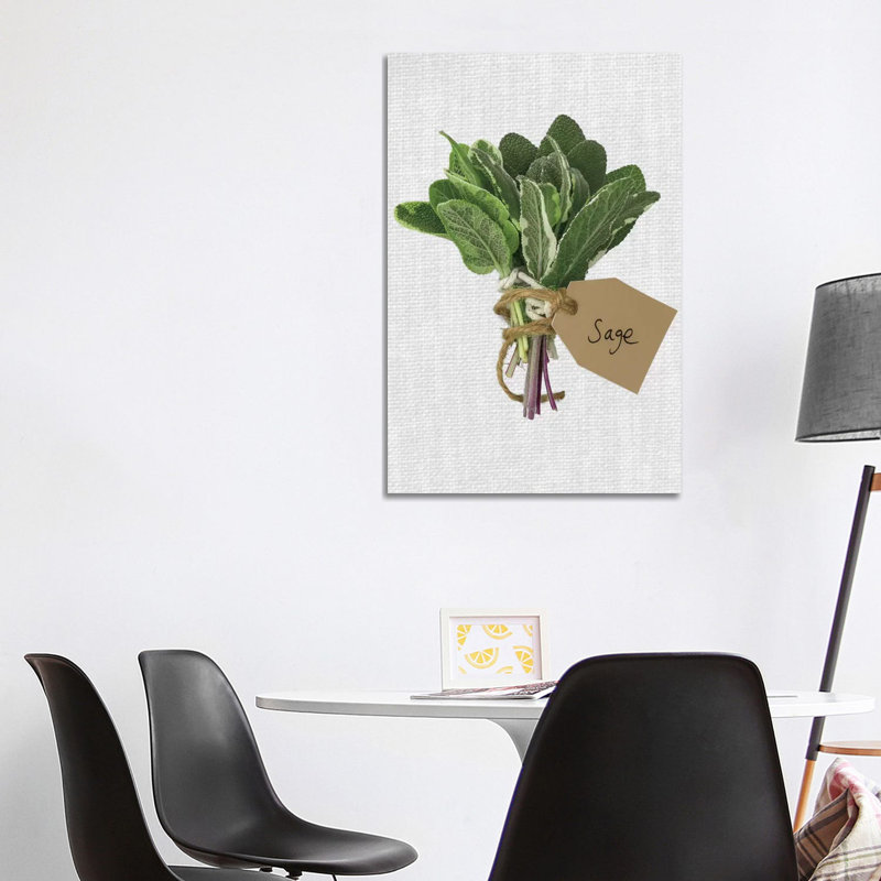Sage 1 Piece Wrapped Canvas Painting, 101.6 cm H x 66.04 cm W x 1.91 cm D