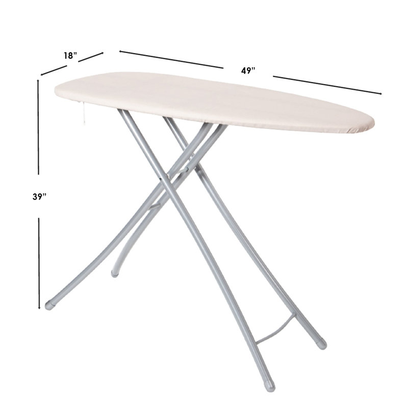 Planche à repasser à hauteur ajustable Seymour Home Products, Lin beige