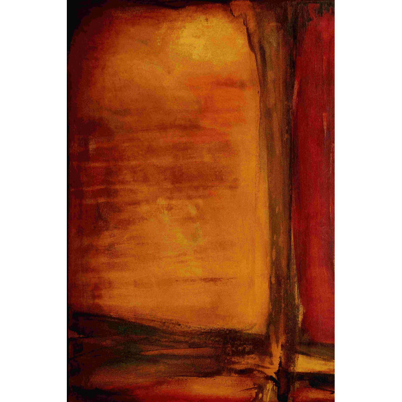 Aube rouge I, H 48 po x l 32 po