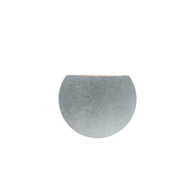 Azem Ceramic LED Wall Sconce, Concrete