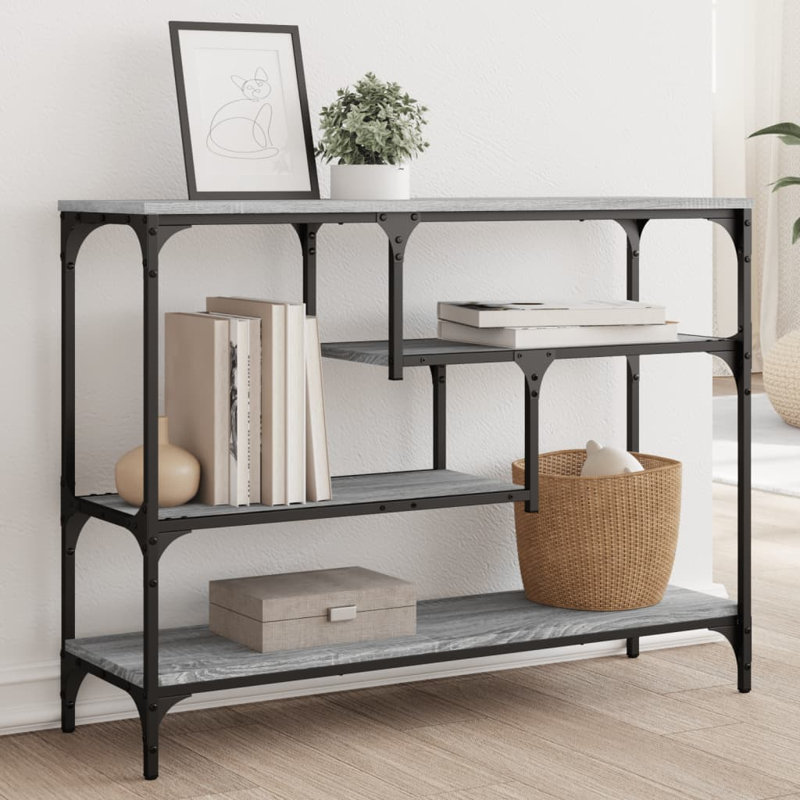 Abisoye 100 cm W Console Table, Grey Sonoma