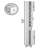 Oaklen 72 Inches Narrow, Tall and Space Saving Multi-Purpose Freestanding Linen Tower