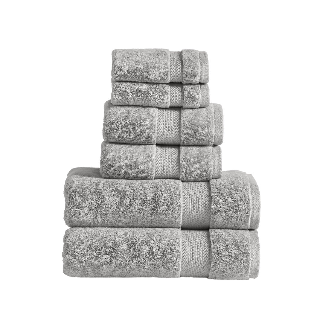 Modern Threads 650GSM Luxury 6-Piece Quick-Dry Towel Set  Plush & Ultra-Absorbent for Spa-Like Experience Modern Threads 
