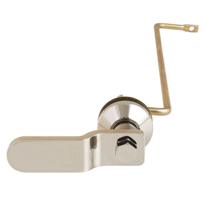Levier de réservoir de toilette à fixation latérale Kingston Brass, Nickel poli