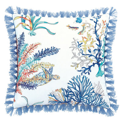 Castaway Square Pillow Cover & Insert