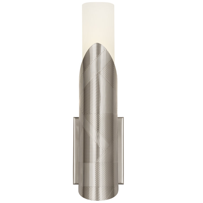 Brut 1 - Light Armed Sconce, Polished Nickel