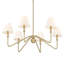 Lustre classique / traditionnel à 6 lumières à intensité variable Kahraman-340927958
