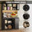 70'' Kitchen Pantry Cabinet With Power Outlet-1702545833