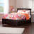 Mission Solid Wood Platform Bed with Panel Footboard and Roll Out Trundle-89114860