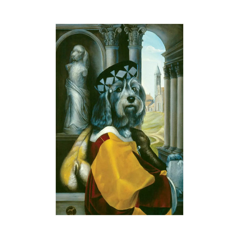 Sadie by Melinda Copper - Wrapped Canvas Painting, 20.32 cm H x 30.48 cm W