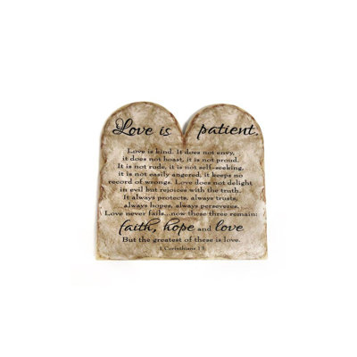 Plaque de patient love is
