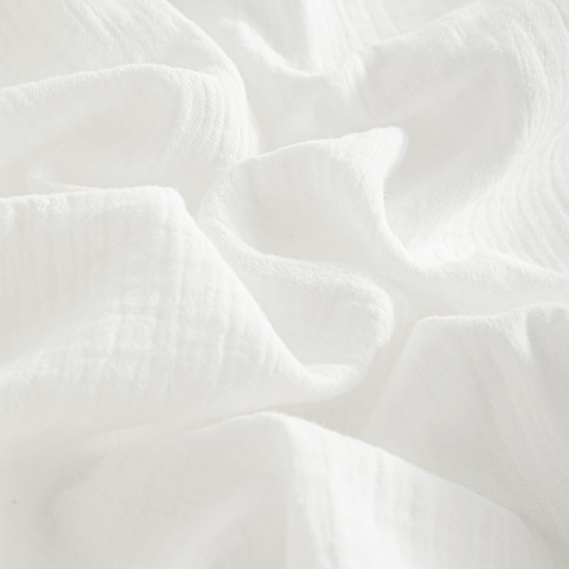 Ensemble de 2 draps-housse pour lit de bébé en mousseline de coton, housse de matelas pour tout-petit ultra doux et respirant