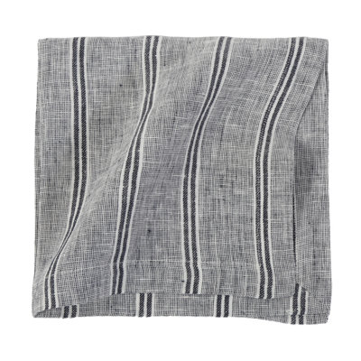 Mendocino Linen Striped Square Napkin