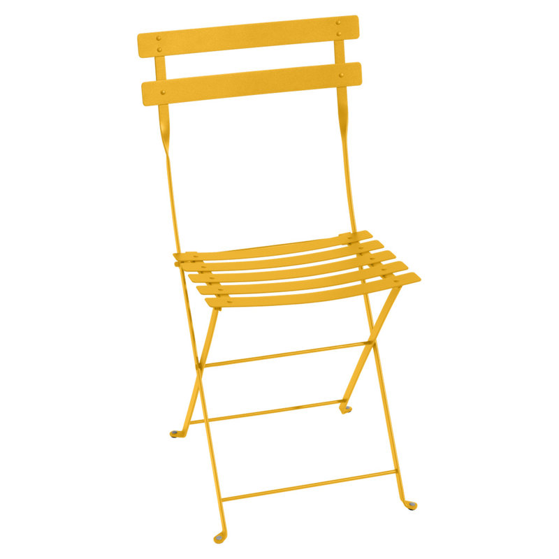 Bistro Outdoor Dining Side Chair, Honey Textured