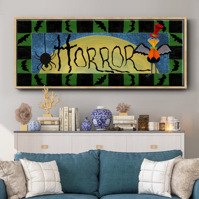 «Halloween Trick or Traiterers Collection D», toile encadrée