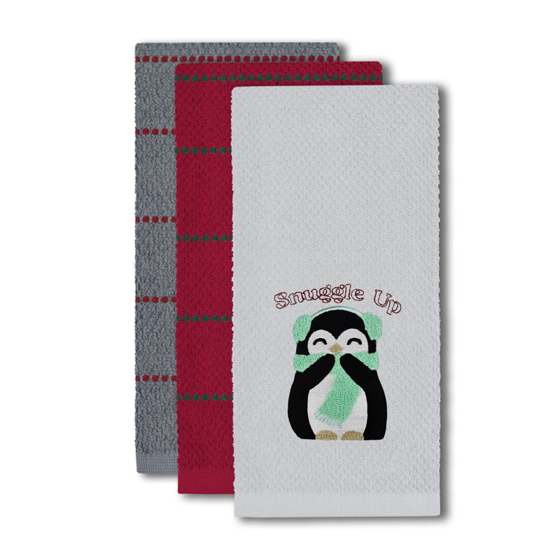 Cotton Tea Towel Kitchen Towel, White