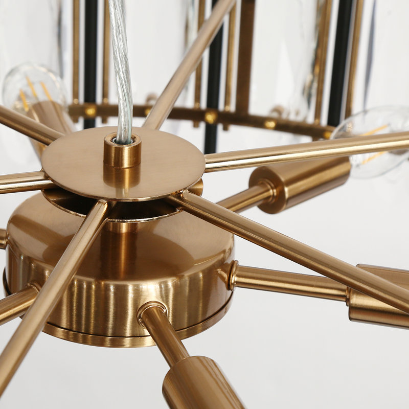 Adyanna 6 - Light Dimmable Crystal Chandelier